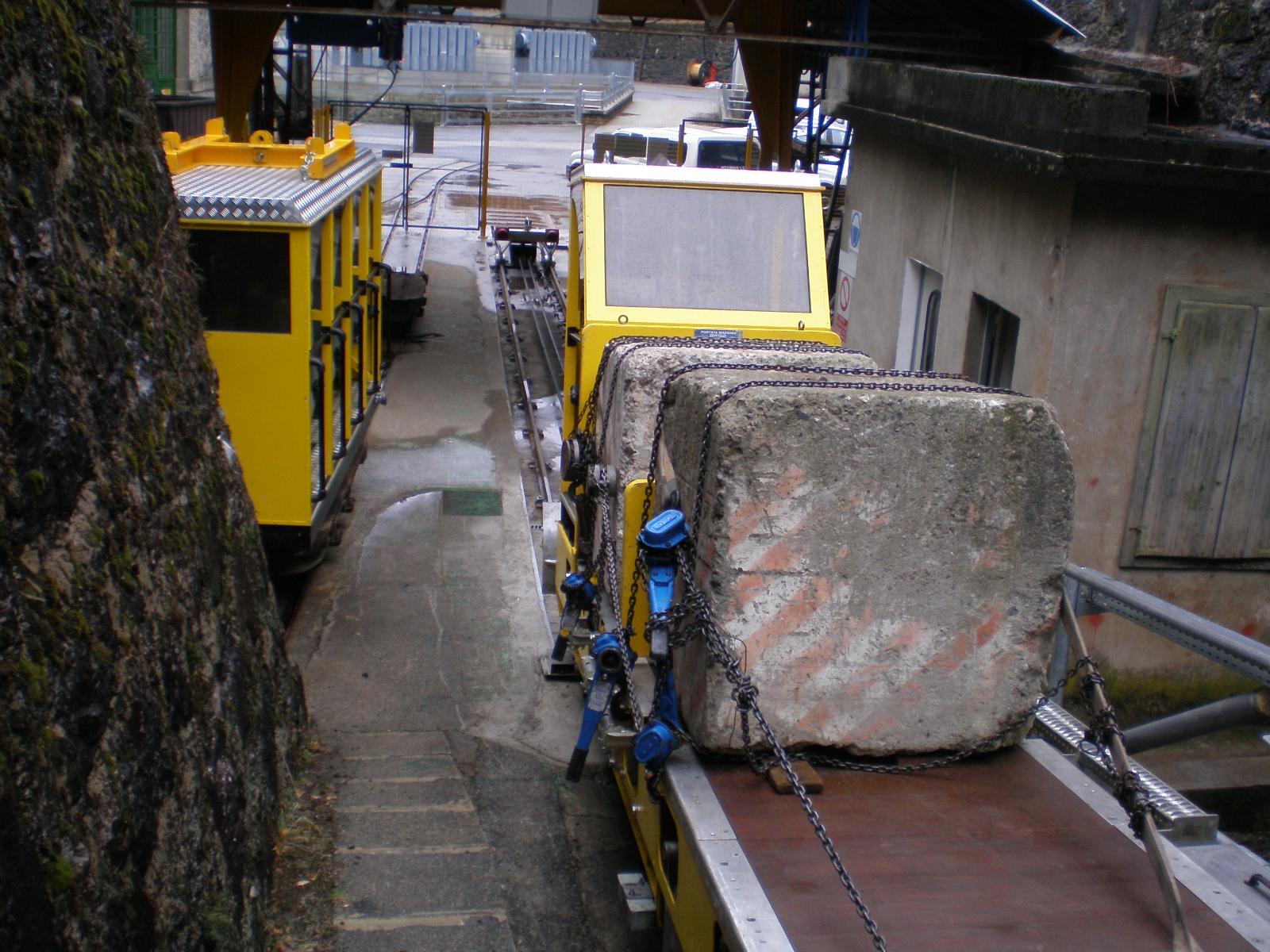 Piano inclinato Redock, Italia