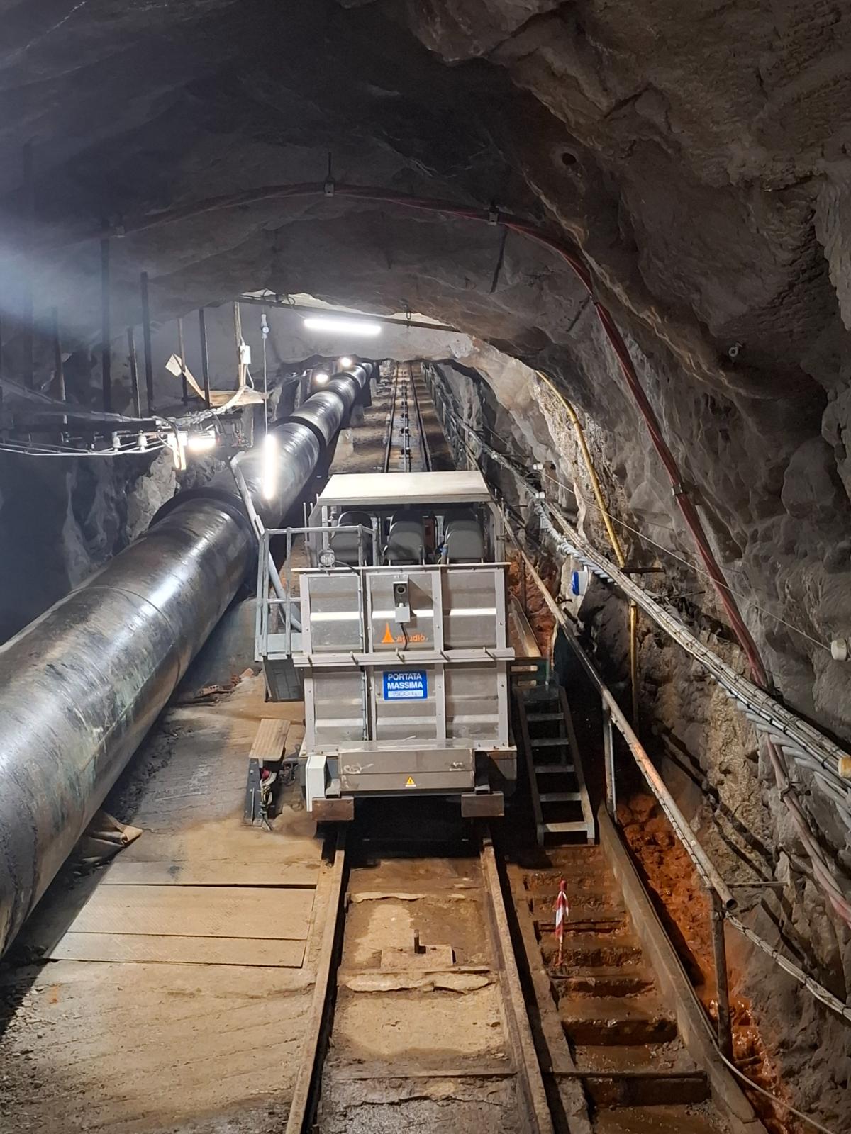 Piano inclinato Villa, Italia