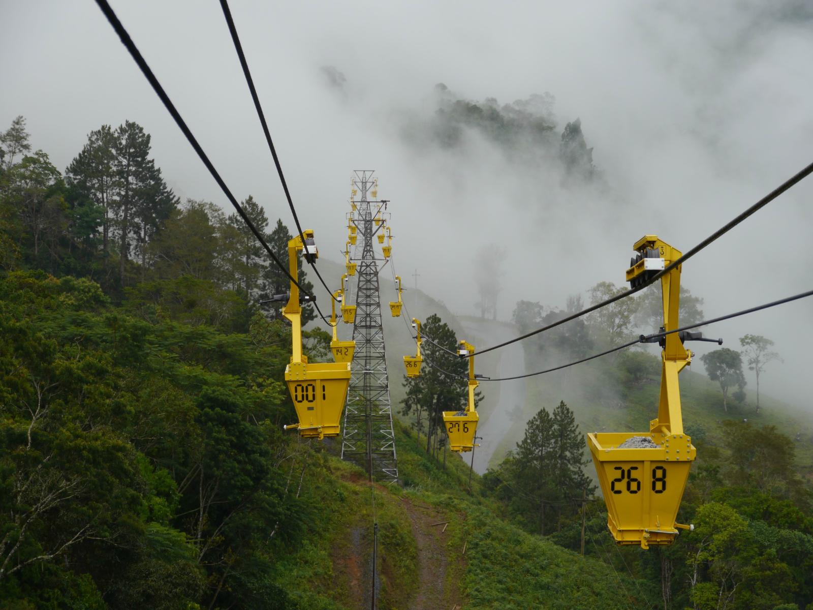 Teleferica Apiai, Brasile